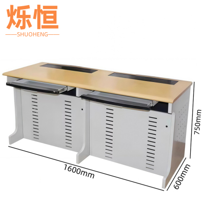 烁恒升降电脑桌1.6米张