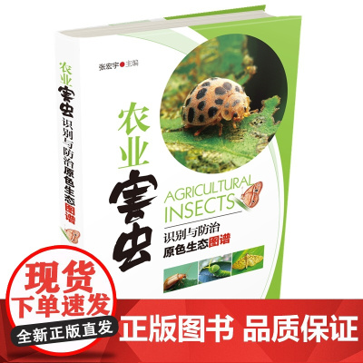 农业害虫识别与防治原色生态图谱(图文并茂地介绍了百余种主要农业害虫的田间识别、危害与防治方法)