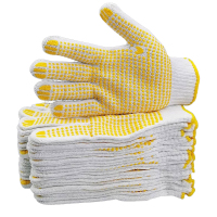 路吉通 胶点线手套 均码 双