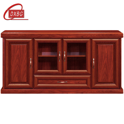 DXBG胡桃色餐边柜简约茶水柜四门1600*400*800[工厂现做 7天内发货]