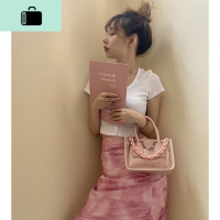 夏天果冻包包女2020新款潮流行网红亚克力链条透明包手提斜挎小包NEW LAKE女斜挎包