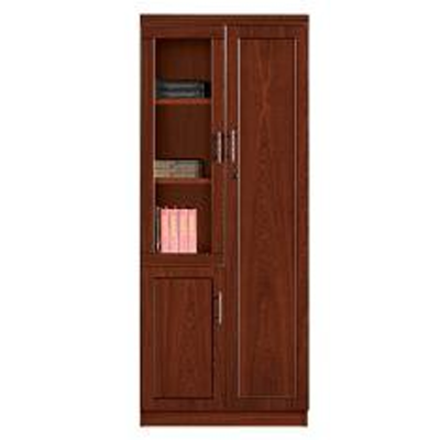 大央文件柜SE-102右 800W*400D*2000H 书架落地置物架客厅家用靠墙收纳柜子储物柜办公室文件柜简易书