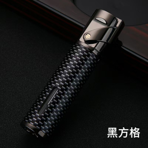 新款防风打火机耐用可充气个性彩绘高颜值雪茄点烟器送礼男友