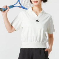 adidas/阿迪达斯T恤女 新款休闲运动翻领短袖POLO衫 IM8821 C