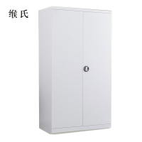 缑氏文件柜工具柜加厚铁皮储物柜工厂车间用带抽屉汽修多功能收纳柜通门无网柜灰白色