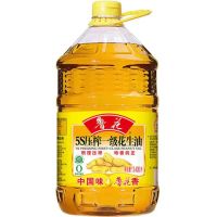 鲁花5S压榨一级花生油5.436L 物理压榨 特香纯正 新老包装随机发货