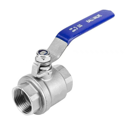 众慧创安 不锈钢二片式球阀 不锈钢球阀 DN65/2.5寸 个