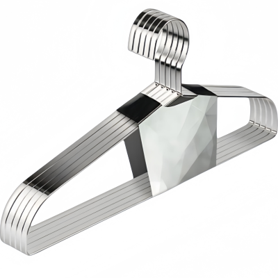 依韵珂不锈钢衣架42cm10个组