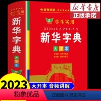 [正版]2023年学生实用字典大字版带音频 全笔顺写字组词规范字典多音字小学生小学初中工具书儿童版多功能成语词典人教版