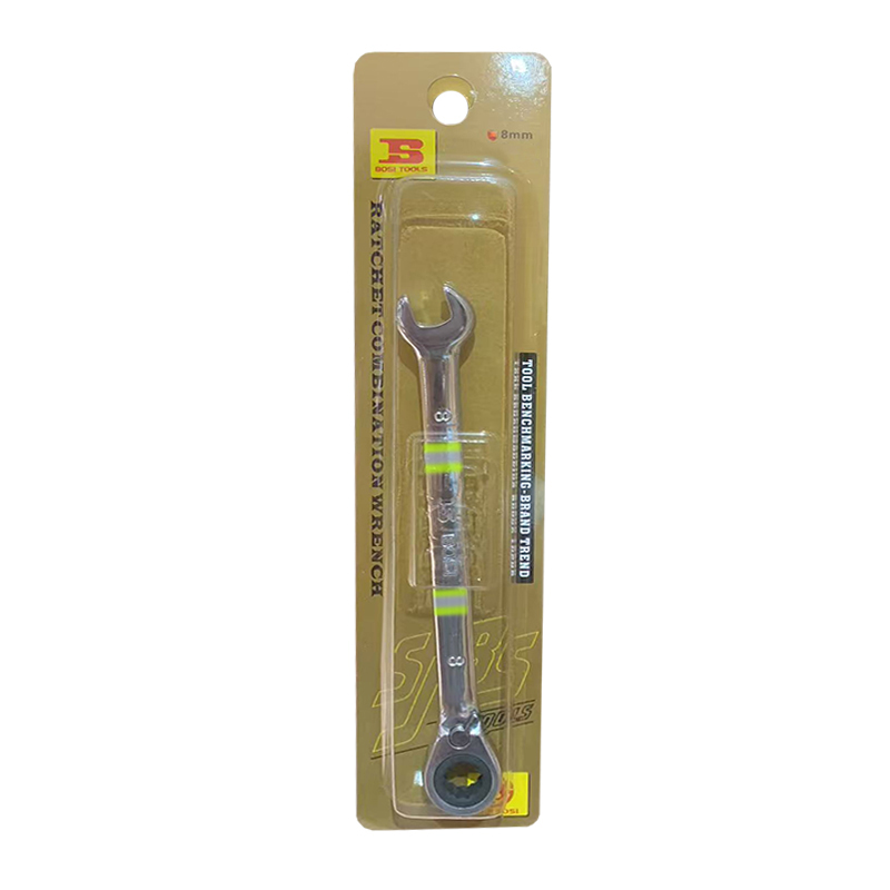 波斯(BOSI) 荧光系列精品双向棘轮两用扳手 8mm 把