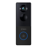 360可视门铃6 300W高清画质家用监控智能门铃电子猫眼摄像头 无线wifi手机远程查看对讲