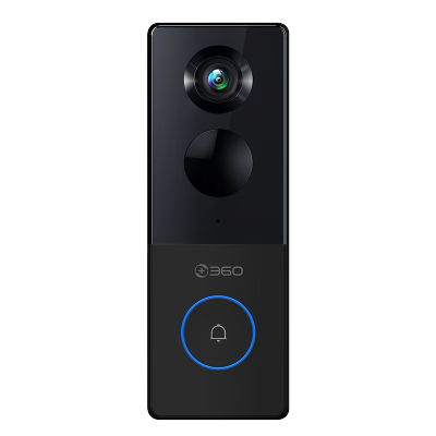 360可视门铃6 300W高清画质家用监控智能门铃电子猫眼摄像头 无线wifi手机远程查看对讲
