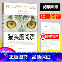[正版]猫头鹰阅读 七年级上下册通用版 初一7年级语文课外现代文阅读理解训练 初中唐诗宋词诗歌鉴赏赏析阅读作文技巧练习