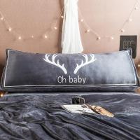 美帮汇三角欧式床上靠枕床头软包双人靠垫榻榻米沙发客厅抱枕宿舍大靠背