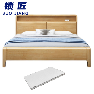 锁匠 单人床120cm+10cm床垫套