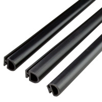 迪福德(DforD)50型铝合金门窗密封条平开彩铝窗户防风保暖防尘隔音条硅橡胶防水条 7mm底宽(DK507) 5米