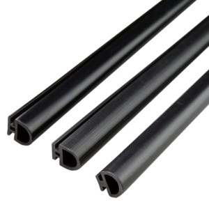 迪福德(DforD)50型铝合金门窗密封条平开彩铝窗户防风保暖防尘隔音条硅橡胶防水条 7mm底宽(DK507) 5米