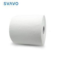 瑞沃(SVAVO)商用感应出纸自动切纸机智能擦手纸盒卫生间电动抽纸巾盒擦手纸 V-SJ1300卷筒擦手纸*12卷/箱