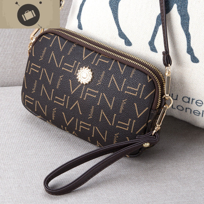 女士零钱包放手机女包2019新款时尚斜挎手拿手包小包包妈妈大容量艾狄伊娃女手包