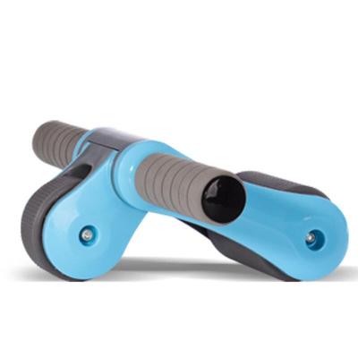 家用折叠健腹轮收腹健腹器滚轮俯卧撑锻炼健身器材