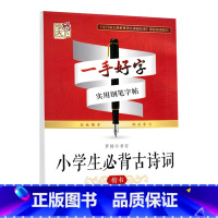 小学生必背古诗词 小学通用 [正版]字酷天下一手好字实用钢笔字帖成语接龙名人名言唐诗宋词三百首精选小学生必背古诗词楷书字