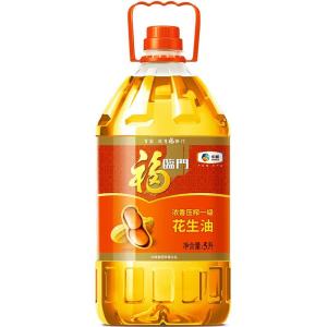 福临门浓香压榨一级花生油5L