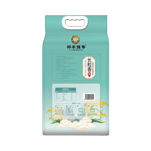 邻家饭香 东北大米 长粒香米 5kg/袋 真空 双层包装LJFX86-C