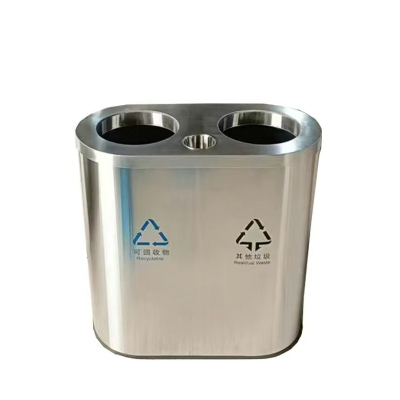 菲尔阿扎 PHIL ARZA 不锈钢垃圾桶 小号带烟斗款/个