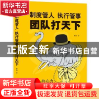正版 制度管人 执行管事 团队打天下 孙浩 沈阳出版社 9787544183