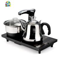 电茶炉全自动上水玻璃电热水壶烧水壶泡茶器煮茶器套装家用不锈钢 FENGHOU 净水器20*37黑色防烫主机尺寸20*37