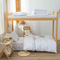 昇恒轩 三件套 白色纯棉套装 SHX-125-3 套