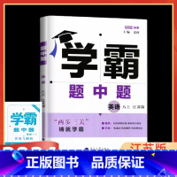英语 八年级上 [正版]2024秋学霸题中题英语八年级上江苏版 英语学霸八年级上册YL版 译林版 初二8年级上苏教版