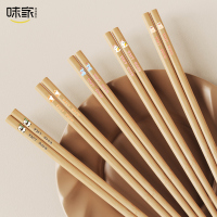 味家彩绘动物系列竹筷子