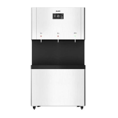 希力商用净水器立式直饮机不锈钢开水器一键排空紫外线杀菌 XL-T90