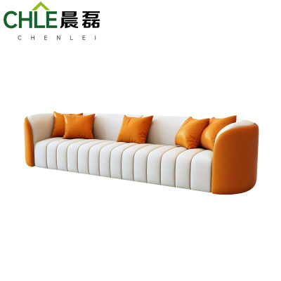 晨磊 休闲沙发 三人位 张