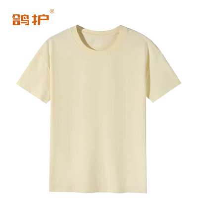 鸽护 短袖T恤 cm40-米黄色 件