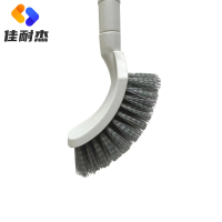 佳耐杰 壁挂式方头马桶刷铝合金杆 标准款/个