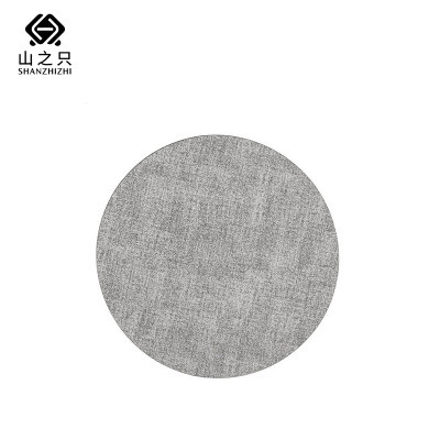山之只 防水防油圆形隔热餐垫 33*33cm 张