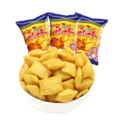 爱尚膨化食品蟹味粒720g(整箱批发好吃的网红零食品大礼包小吃)