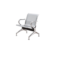 迅迈 单人位 连排椅 机场椅 公共座椅 候诊椅 车站等候椅 长铁椅 简约现代金属椅