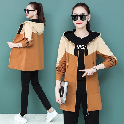 秋季运动套装女宽松