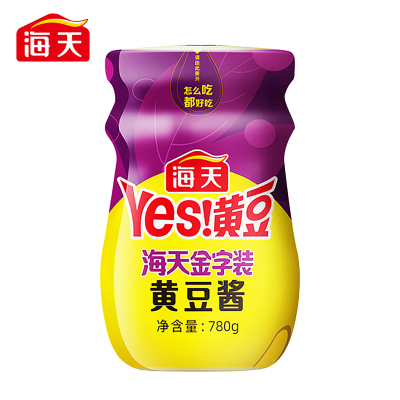 海天豆瓣酱 金字装黄豆酱780g 非转基因黄豆发酵 蘸食酱焖拌饭下饭酱