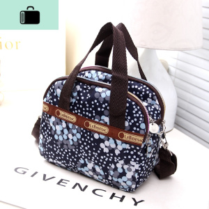 新款小包包手提包时尚韩版防水花布包包手拎包休闲斜挎包女包NEW LAKE女斜挎包