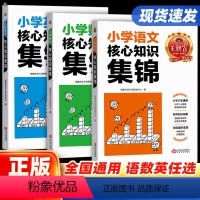 [全2册]英语+数学 小学通用 [正版]2024王朝霞小学核心知识集锦语文数学英语基础知识大盘点一二三四五六年级小学知识