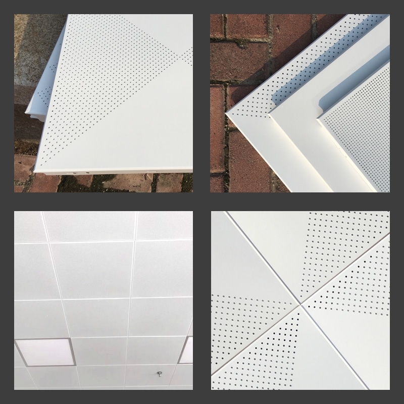 闪电客集成吊顶工程铝扣板600x600办公室厂房商场工程专用铝天花吊顶