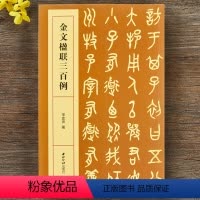 [正版]金文楹联三百例 集上百幅对联对子书法字帖作品赏析 中国大小篆法帖初学者金文临摹入门毛笔书法五六七言联附简体旁注