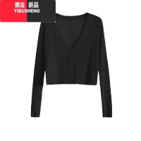 YIBUSHENG遇见家大码法式方领泡泡袖连衣裙女胖mm樱桃刺绣温柔风海边度假裙