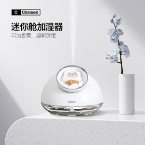 西莱森(cilaisen) 迷你小型家用萌宠插电式加湿器CP-WH2 卧室婴儿孕妇办公室桌面车载房空气补水USB便携