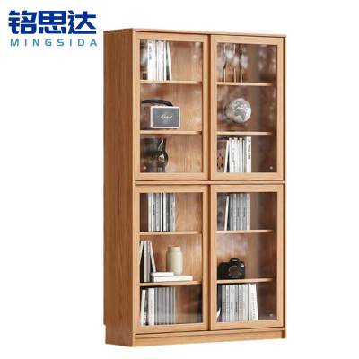 铭思达实木书柜1.2米台