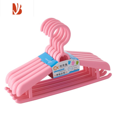 三维工匠衣架塑料儿童成人防滑可调节伸缩加粗加厚加宽旋转衣挂